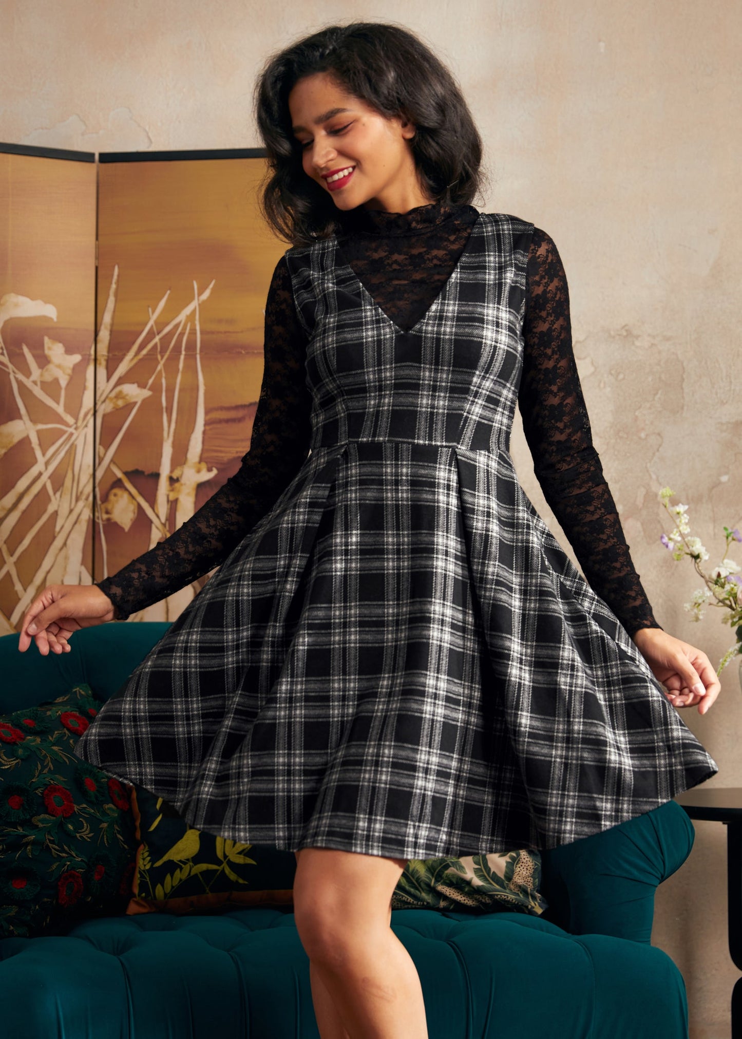 Cute as a Nutmeg Fit & Flare Dress